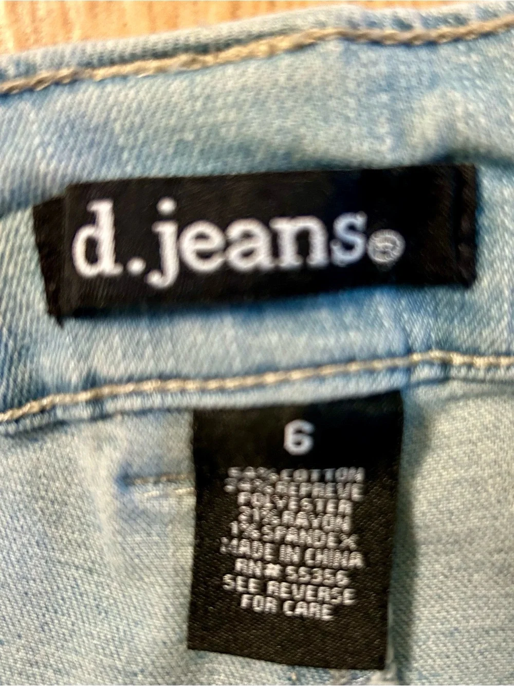 d. jeans flattering flare